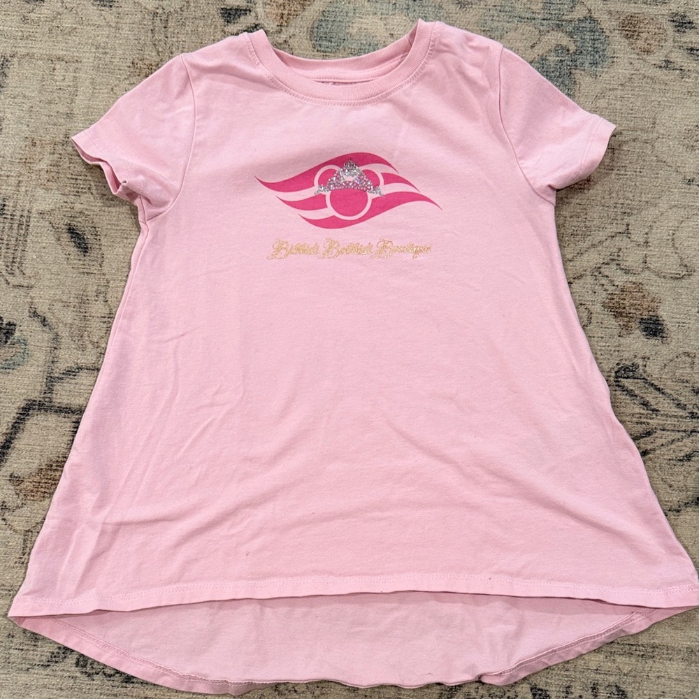 Disney Cruise Line Pink Shirt